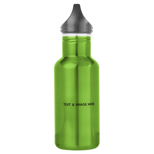 Create Your Own white 532 Ml Water Bottle (Left)