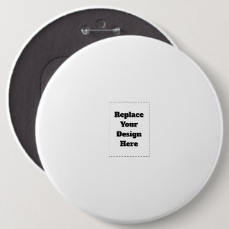 Create Your Own white 6 Cm Round Badge