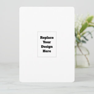 Create Your Own white Advice Card