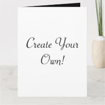 Create Your Own White and Black Large