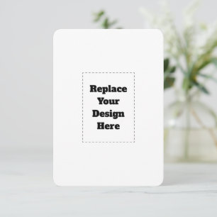 Create Your Own white  Announcement