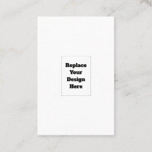 Create Your Own white Appointment Card
