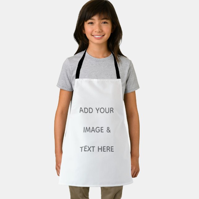 Create Your Own white  Apron (Insitu)