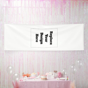 Create Your Own white  Banner