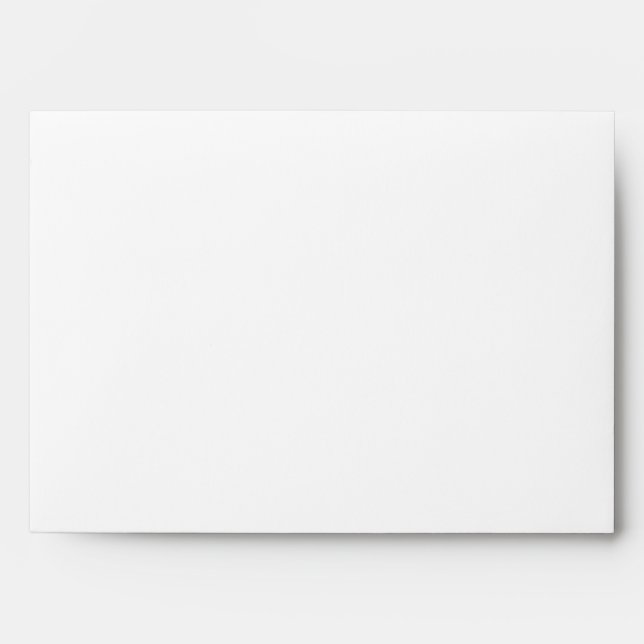  Create Your Own white Birthday Cards Envelope (Front)