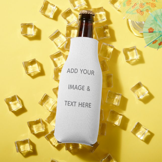 Create Your Own white  Bottle Cooler (In Situ Summer)