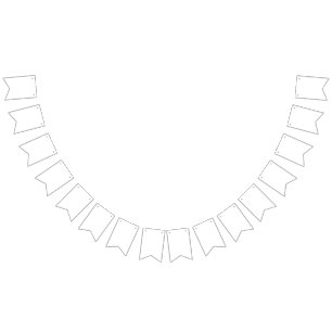  Create Your Own white Bunting