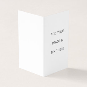 Create Your Own white  Business Card