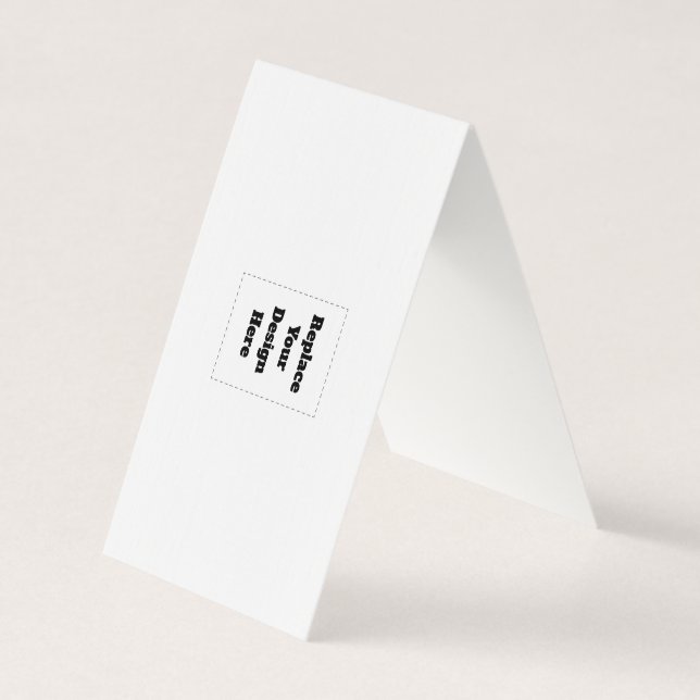 Create Your Own white  Business Card (Front)