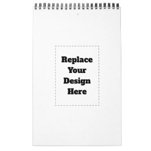 Create Your Own white  Calendar