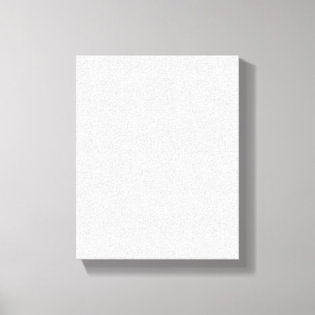 Create Your Own white Canvas Print (Front)