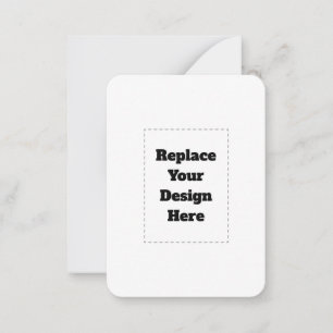 Create Your Own white Card