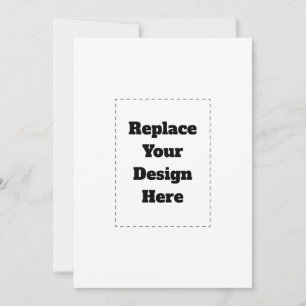 Create Your Own white Card