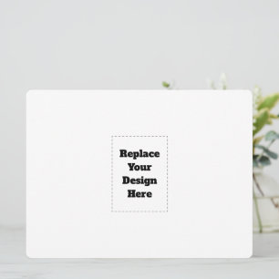 Create Your Own white  Card