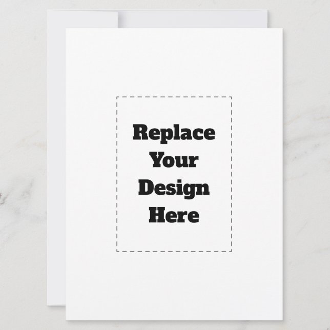 Create Your Own white  Card (Front)