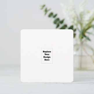 Create Your Own white Card