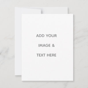 Create Your Own white Card