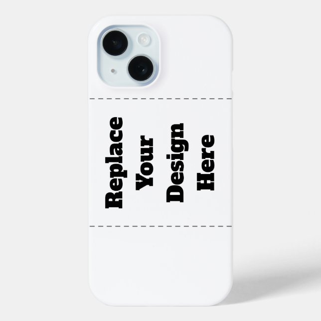 Create Your Own white  Case-Mate iPhone Case (Back)