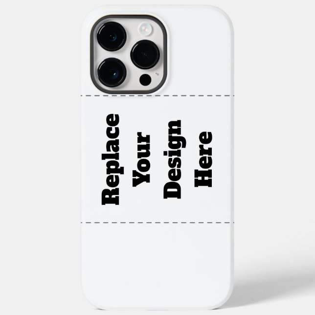 Create Your Own white  Case-Mate iPhone Case (Back)