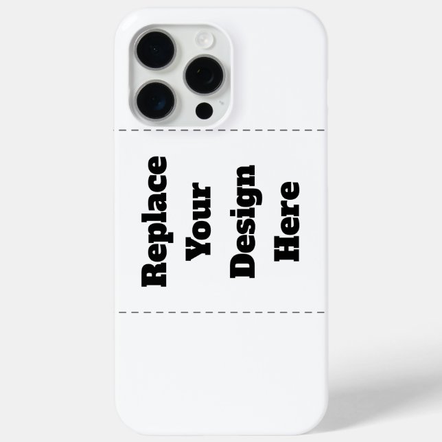 Create Your Own white  Case-Mate iPhone Case (Back)