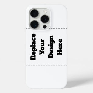 Create Your Own white iPhone 15 Pro Case