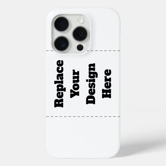 Create Your Own white  Case-Mate iPhone Case (Back)