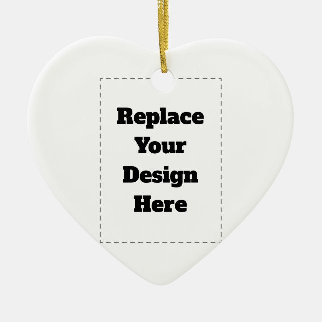 Create Your Own white  Ceramic Tree Decoration (Front)