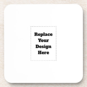 Create Your Own white  Coaster