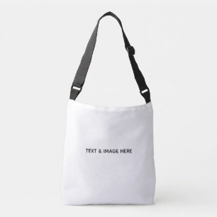 Create Your Own white Crossbody Bag