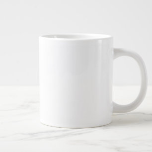 Create Your Own White Custom Jumbo Mug