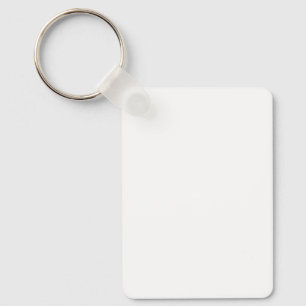 Create Your Own White Custom Key Ring
