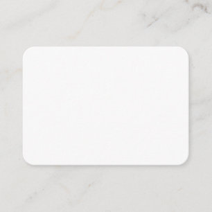 Create Your Own White Custom personalized Business Card