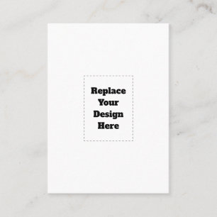 Create Your Own white Discount Card