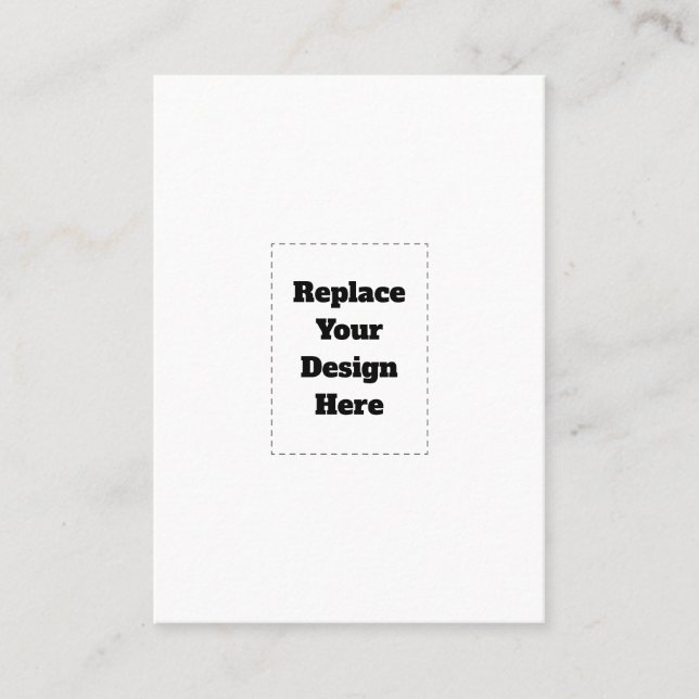 Create Your Own white  Discount Card (Front)