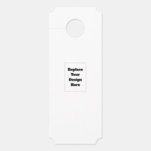 Create Your Own white Door Hanger