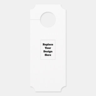 Create Your Own white Door Hanger