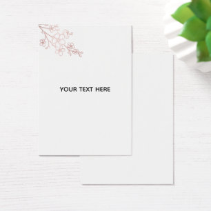 Create Your Own White Elegant