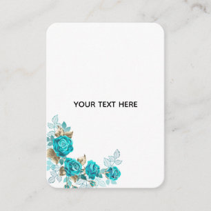 Create Your Own White Elegant Enclosure Card