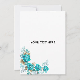 Create Your Own White Elegant Invitation