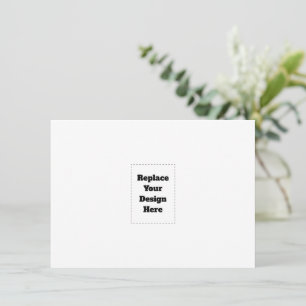 Create Your Own white  Enclosure Card