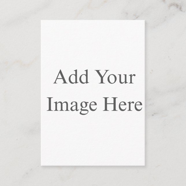 Create Your Own white  Enclosure Card (Front)