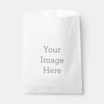 Create Your Own White Favor Bag