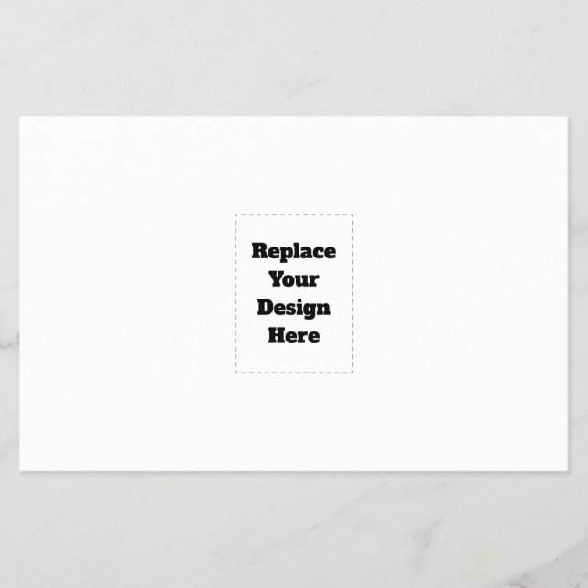 Create Your Own white  Flyer (Front)