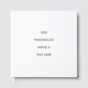 Create Your Own white Guest Book