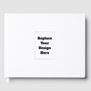 Create Your Own white  Guest Book