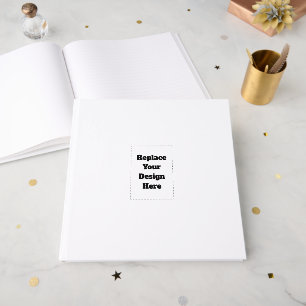 Create Your Own white  Guest Book