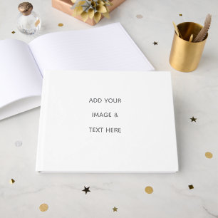 Create Your Own white Guest Book