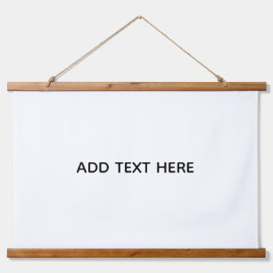 Create Your Own White Hanging Tapestry