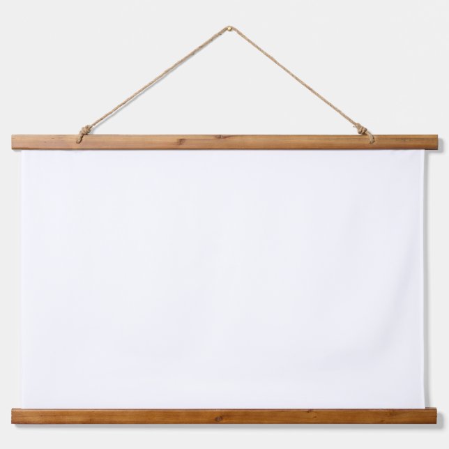 Create Your Own white Hanging Tapestry (Front)