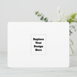Create Your Own white Holiday Card